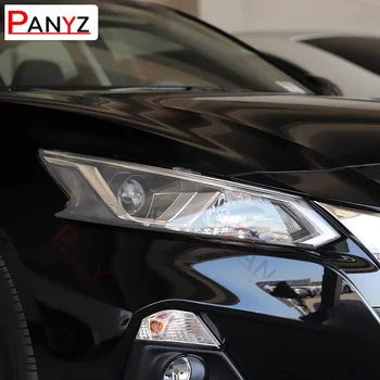 2 Шт для Nissan Altima 2019 2020 Защитная пленка для автомобильных фар Восстановление фар Прозрачная Черная наклейка из ТПУ