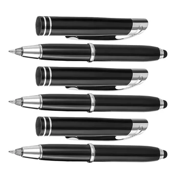 3 шт. многофункциональных светодиодных ручек со светодиодной подсветкой, портативных ручек с легкими офисными ручками для письма