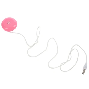 5X Розовый пончик Увлажнитель USB офисный настольный мини увлажнитель Портативный креативный очиститель воздуха Розовый