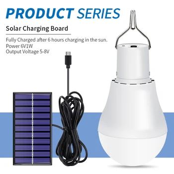 CanLing LED Солнечная Лампа 15 Вт 250ЛМ USB 5 В Солнечная Энергия Свет Портативный Открытый Лагерь Палатка Рыболовная Лампа С Солнечной Панелью Бесплатная Доставка