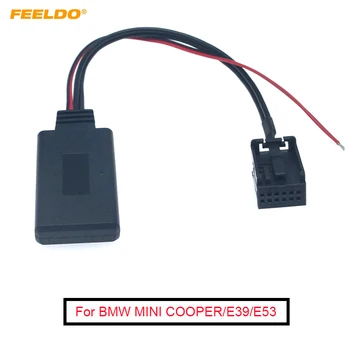 FEELDO Автомобильный Аудио 12Pin Беспроводной Модуль Bluetooth Приемник AUX Кабель Для BMW MINI COOPER/E39/E53/X5/Z4/E85/E86/X3/E83