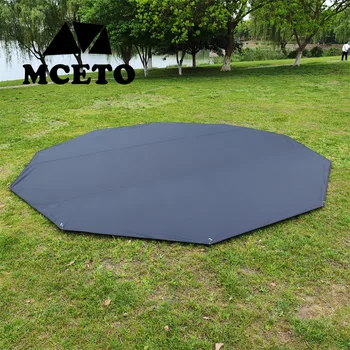 MCETO 210D Oxford 500 Decagon Коврик для кемпинга, водонепроницаемая подстилка для пикника на открытом воздухе, Многоугольный матрас, тенты, укрытие