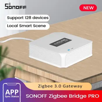 SONOFF Zigbee 3.0 Bridge Pro/Датчик T & H/Беспроводной переключатель/Датчик двери/Датчик движения /ZBMINI/ZBMINI-L2 Ewelink Alexa Google Alice