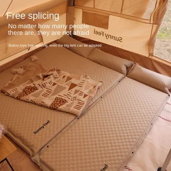 SunnyFeel Mountain, самонадувающийся портативный надувной матрас, Надувной матрас, разборная надувная кровать для кемпинга