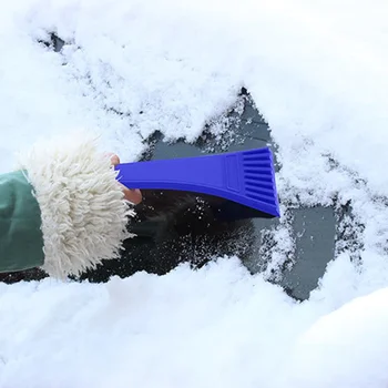 Автомобильная лопата для уборки снега, скребок для льда, инструмент для чистки лобового стекла автомобиля, средство для автоматического удаления снега, зимние автомобильные аксессуары