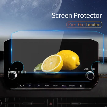 Автомобильные наклейки, протектор экрана для Mitsubishi Outlander New Energy Vehicle 2023, Защитная пленка из закаленного стекла, Автоаксессуары
