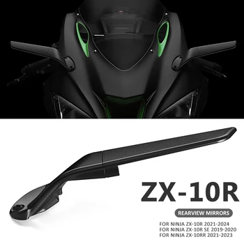 Аксессуары для мотоциклов Зеркала Заднего Вида С ЧПУ Для Kawasaki Ninja ZX-10R ZX10R ZX 10R SE Боковые Зеркала NINJA ZX-10RR ZX10RR ZX 10RR