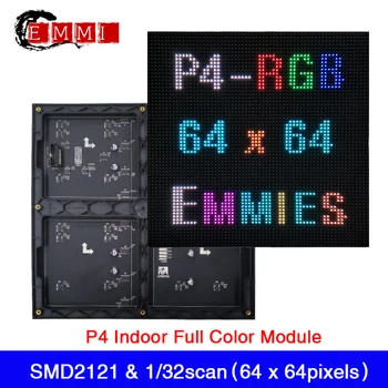 Внутренняя полноцветная светодиодная видеосигнала SMD RGB со светодиодным модулем дисплея P4 256x256 мм, Матричная панель-LED-плата