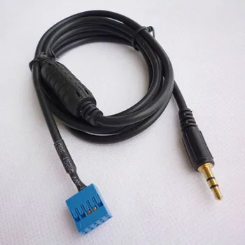 Вспомогательный кабель режима ввода для BMW E46 98-06 Интерфейс 3,5 мм AUX Замена вспомогательного адаптера Прочный практичный