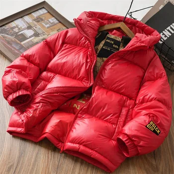 Детские повседневные пальто, толстая теплая хлопковая куртка на молнии 2023, верхняя одежда свободного кроя для мальчиков, Новые тенденции детской моды, зимняя ветровка