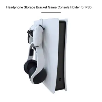 Для PS5 Держатель Крючка Для Наушников Игровая Консоль Подвесной Кронштейн Стеллаж Для Хранения Гарнитуры Для PS5 PS4 Xbox Series X/One NS Аксессуары