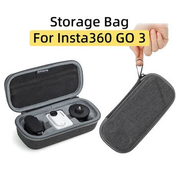 Для спортивной камеры Insta360 GO 3 Thumb Action Сумка для хранения мини-портативной сумки; Защитная коробка; Чехол для переноски; Аксессуары