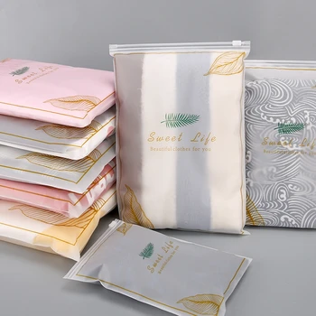 Индивидуальный продукт, Индивидуальная упаковка одежды из матового ПВХ с логотипом, пластиковая сумка на молнии для косметических купальников