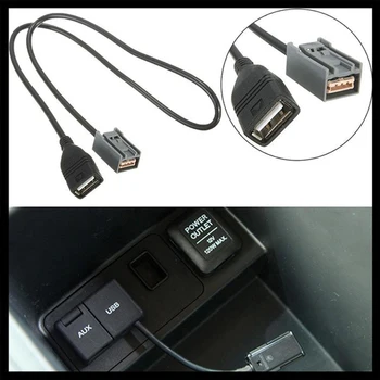 Кабель-адаптер AUX USB С 2008 года для HONDA для CIVIC для JAZZ/Honda CR-V для ACCORD/