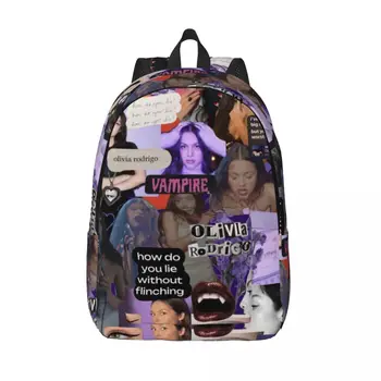 Классический рюкзак Sour Guts Vampire Olivia Rodrigo, спортивный студенческий деловой рюкзак для мужчин и женщин, сумка для колледжа через плечо