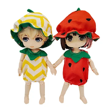 Кукольная Одежда Obitsu 11 Ob11 Sweet Fruit Coat для Одежды GSC 1/12 Bjd Куклы Нашего Поколения Классные Вещи Аксессуары Для Кукол Подарочные Игрушки