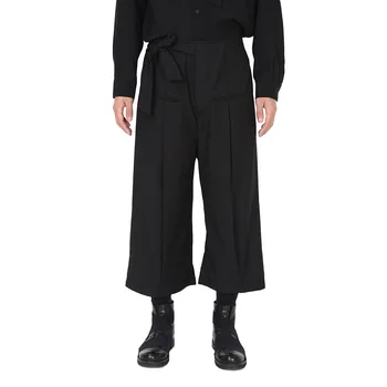Мужские брюки с обвисанием, весенне-осенний модный тренд от стилиста, индивидуальные свободные брюки Nine Points