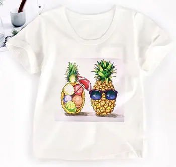 Новые фруктовые летние нейтральные детские шорты с рукавом 