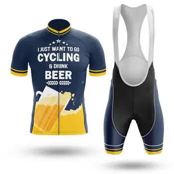 Новый летний мужской комплект велосипедной майки с коротким рукавом, экологичный MTB, дорожная велосипедная одежда, велосипедный костюм.
