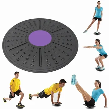 Оборудование для фитнеса Угол поворота доски на 360 градусов, тренажер для скручивания талии, круглый диск для йоги