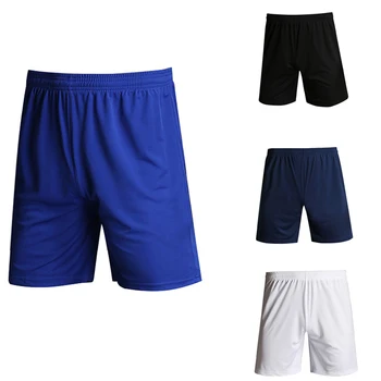 Однотонные футбольные тренировочные шорты, мужские летние плавки, шорты для бега, баскетбола, футбола, мужские спортивные шорты для тенниса, бадминтона