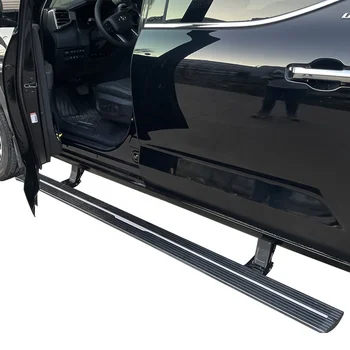 ПОДНОЖКА Для КАБИНЫ ЭКИПАЖА VW AMAROK 2010 2020 электрическая боковая подножка Пикап 4x4 АВТОМАТИЧЕСКАЯ алюминиевая ВЫДВИГАЕМАЯ Силовая подножка
