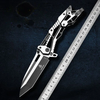 Портативный складной нож для мужчин высокой твердости, мультитул для самообороны, выживания, Походный нож для охоты и рыбалки