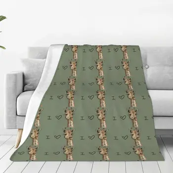 Прекрасные Ресницы, Одеяло С Жирафом, Покрывало На Кровать, Пляжный Диван-Кровать Для Двуспальной Кровати