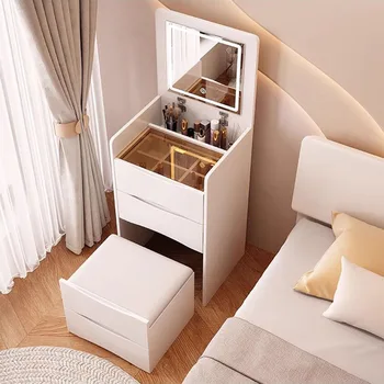 Современный Европейский туалетный столик, Роскошный ящик для хранения косметики в скандинавском стиле, Туалетный столик для спальни, мебель для дома