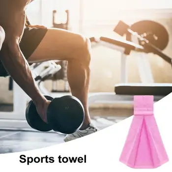Спортивное полотенце для спортзала Хлопчатобумажный комплект футбольных полотенец Впитывающие полотенца для рук для спортзала, йоги, гольфа Удобные, легко моются с помощью крепежной ленты