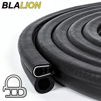 Уплотнительная прокладка из резины BLALION 5m, универсальные звукоизолирующие уплотнительные прокладки, Детали для защиты дверей автомобиля от столкновений, Водонепроницаемые уплотнения.