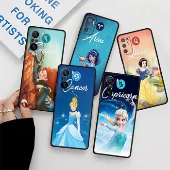 Чехол Disney Princess Constellation Для Xiaomi Redmi Note 11 10 9 Pro 9S 10S 9A 9C K40 8 7 8T 10C K50 Gaming 9T Мягкий Чехол Для Телефона