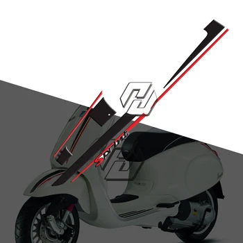 Чехол для наклеек для мотоциклов Piaggio Vespa Sprint 50 150 2018-2020 Комплект графических наклеек