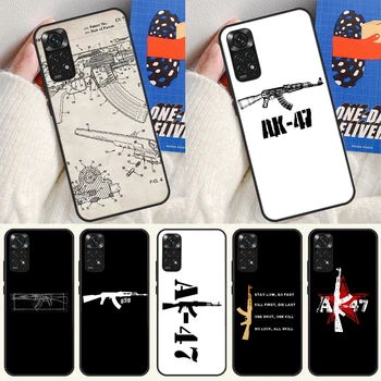 Чехол для пистолетов AK-47 Для Xiaomi Redmi Note 12 11 9 8 10 Pro Note 12S 11S 9S 10S Чехол для Redmi 12C 9C 10C